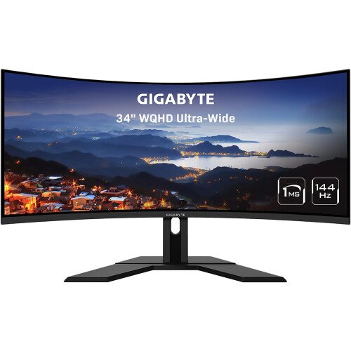 Gigabyte 34" VA 1500R G34WQC A Ultra-Wide Curved Gaming Monitor