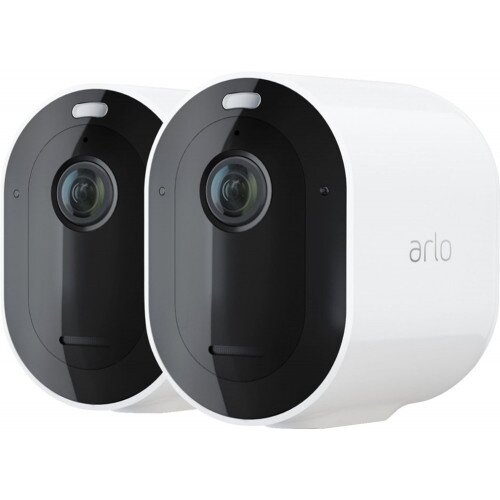 Arlo Pro 4 Wireless Security Camera - 2 Camera Kit - White