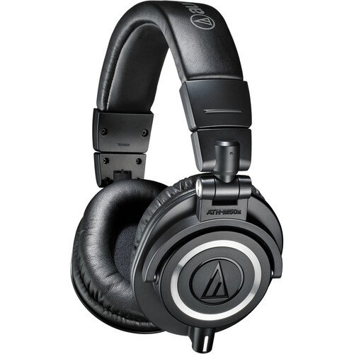 Audio-Technica ATH-M50x Professional Monitor Over-Ear Wired Headphones