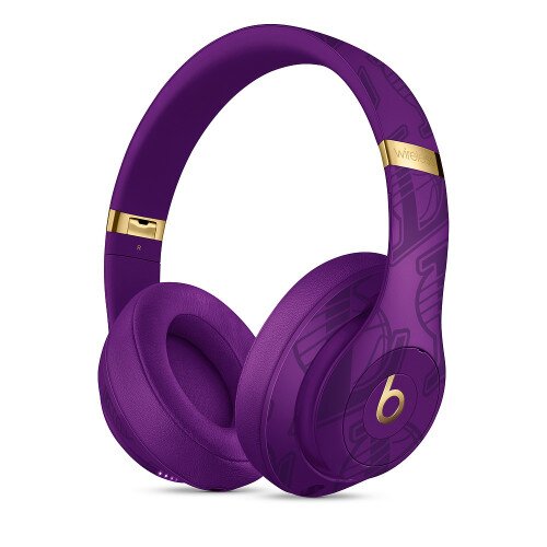 Beats Studio3 NBA Wireless Over-Ear Wireless Headphones - Lakers Purple