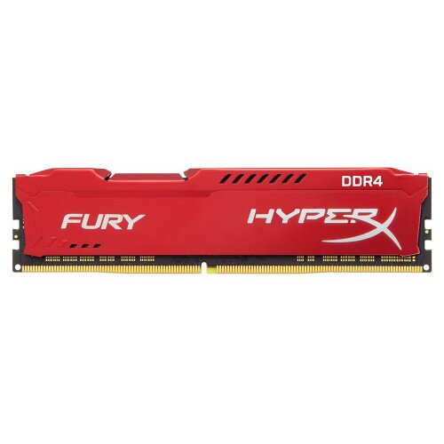 HyperX FURY DDR4 Memory - Red - 2666MHz - 16GB - Single Module