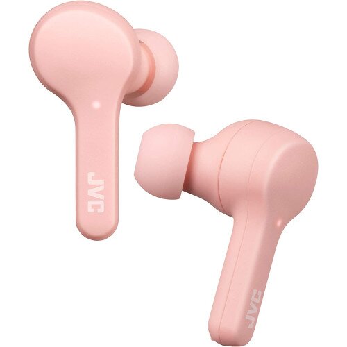 JVC HA-A7T Gumy True Wireless Earphones - Peach Pink