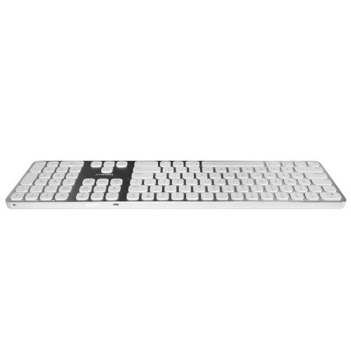 Macally Aluminum Slim Full Size Bluetooth Keyboard for Mac