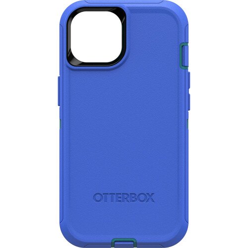 OtterBox Defender Series Case for iPhone 14 Plus - Rain Check (Blue)