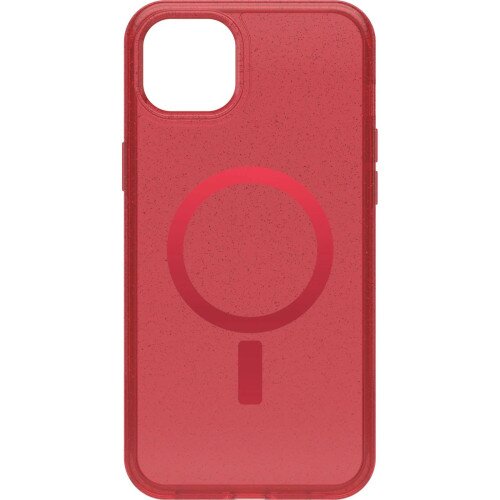 OtterBox Symmetry Series+ Antimicrobial Case with MagSafe for iPhone 14 Pro - Pinky Swear (Red)