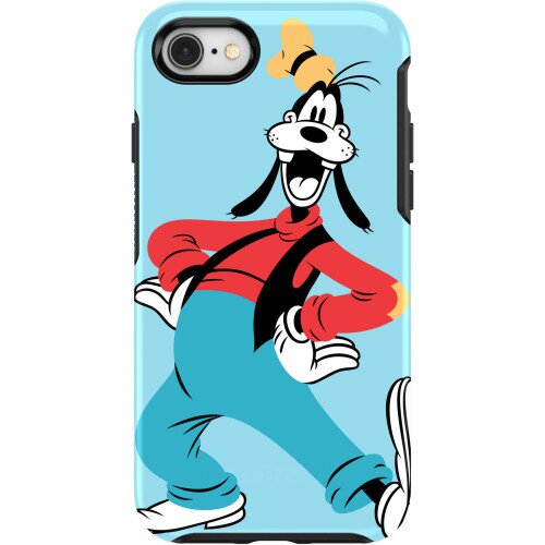 OtterBox iPhone SE (3rd and 2nd gen) and iPhone 8/7 Case Symmetry Series Mickey and Friends Collection - Goofy (Disney Graphic)