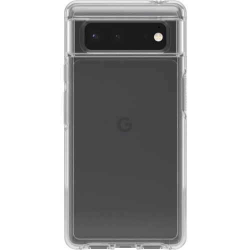 OtterBox Pixel 6 Case Symmetry Series Clear Antimicrobial