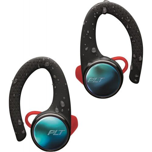 Poly Plantronics BackBeat FIT 3100 True Wireless Sport Earbuds - Black