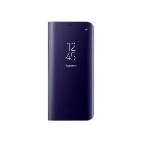 Samsung Galaxy S8 S-View Flip Cover - Orchid Gray