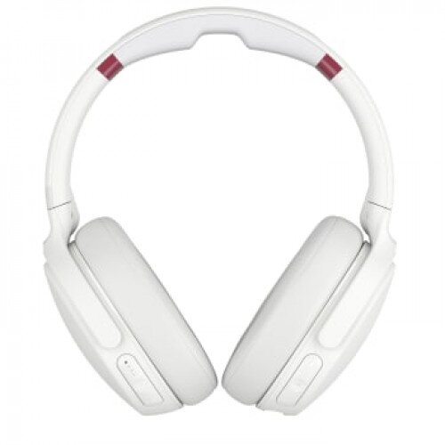 Skullcandy Venue Active Noise Canceling Wireless Headphones - White/Crimson