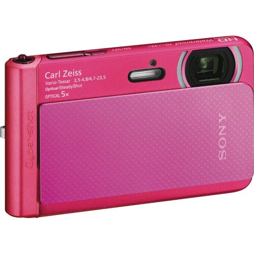 Sony TX30 Waterproof Camera with 5x Optical Zoom - Pink