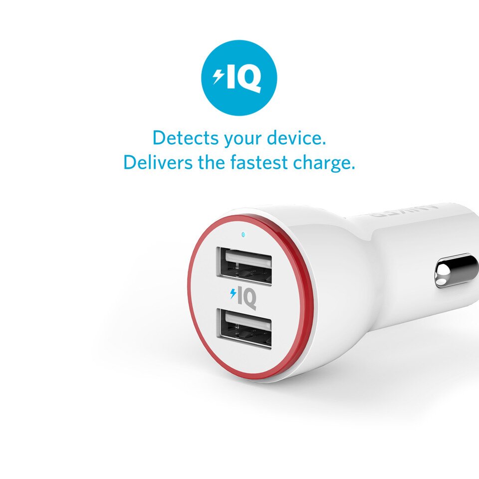 Buy Anker PowerDrive 2 Car Charger - White online in Pakistan 