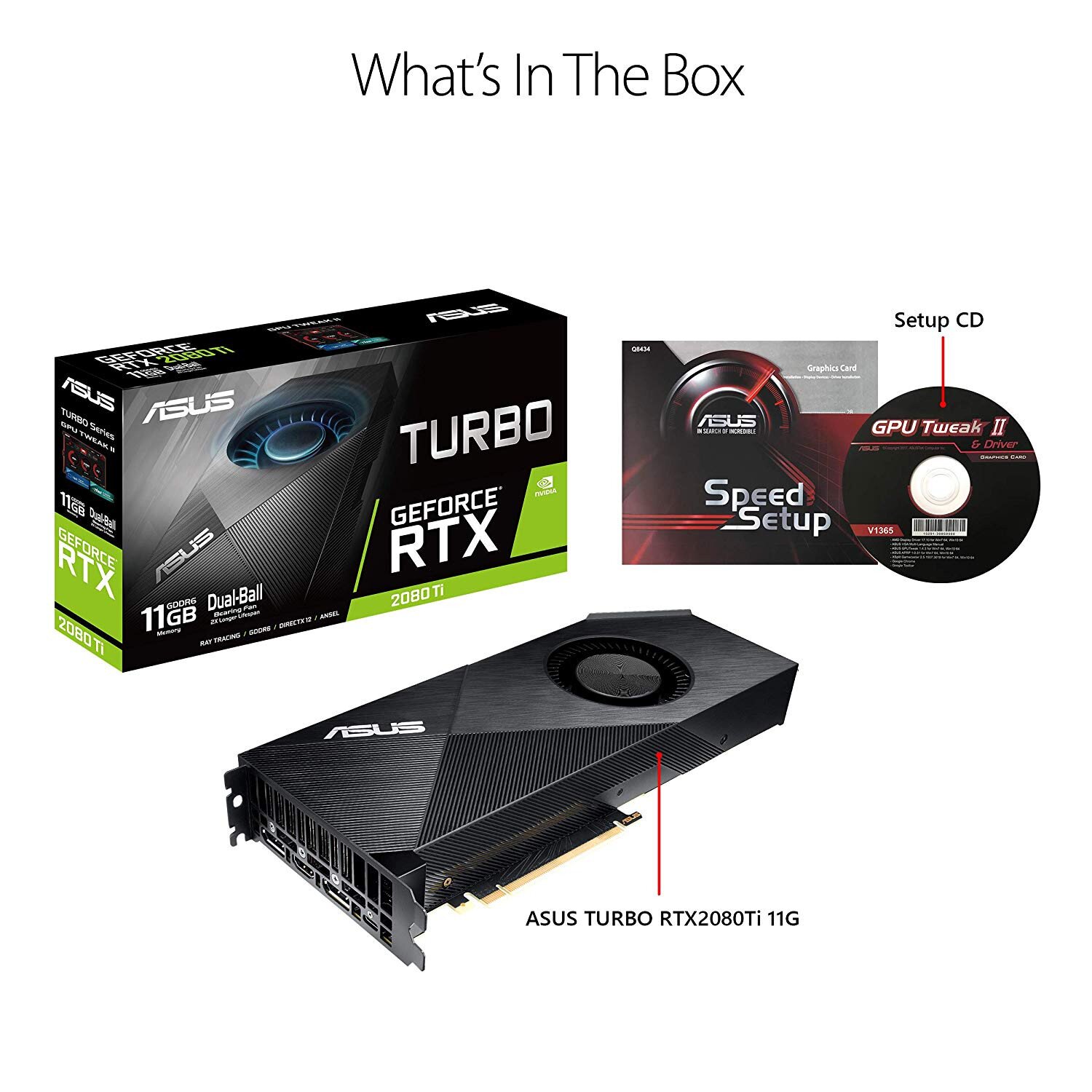 Buy ASUS Turbo GeForce RTX 2080 Ti 11GB 
