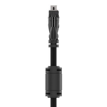 1 ft Coax High Resolution Monitor VGA Video Cable - HD15 to HD15 M/M