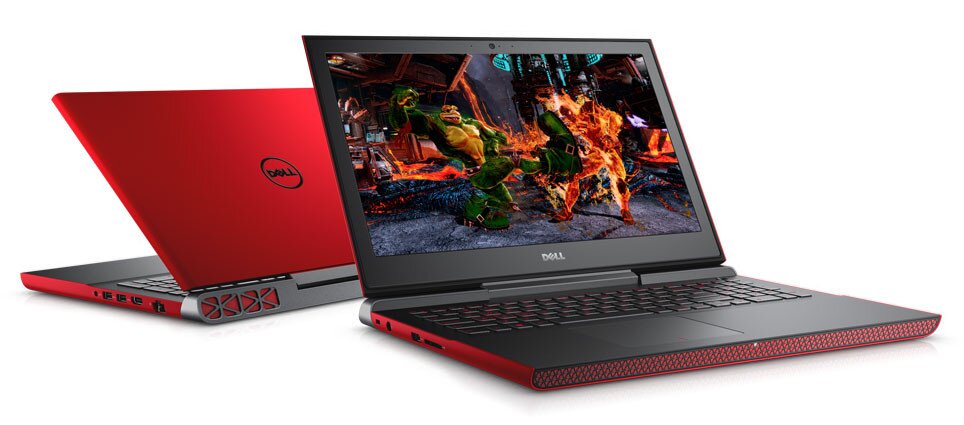 Buy Dell Inspiron 15 7567 Gaming Laptop 7th Gen Core i5-7300HQ Quad Core  NVIDIA GeForce GTX 1050Ti 8GB DDR4 256GB SSD Red online in Pakistan 