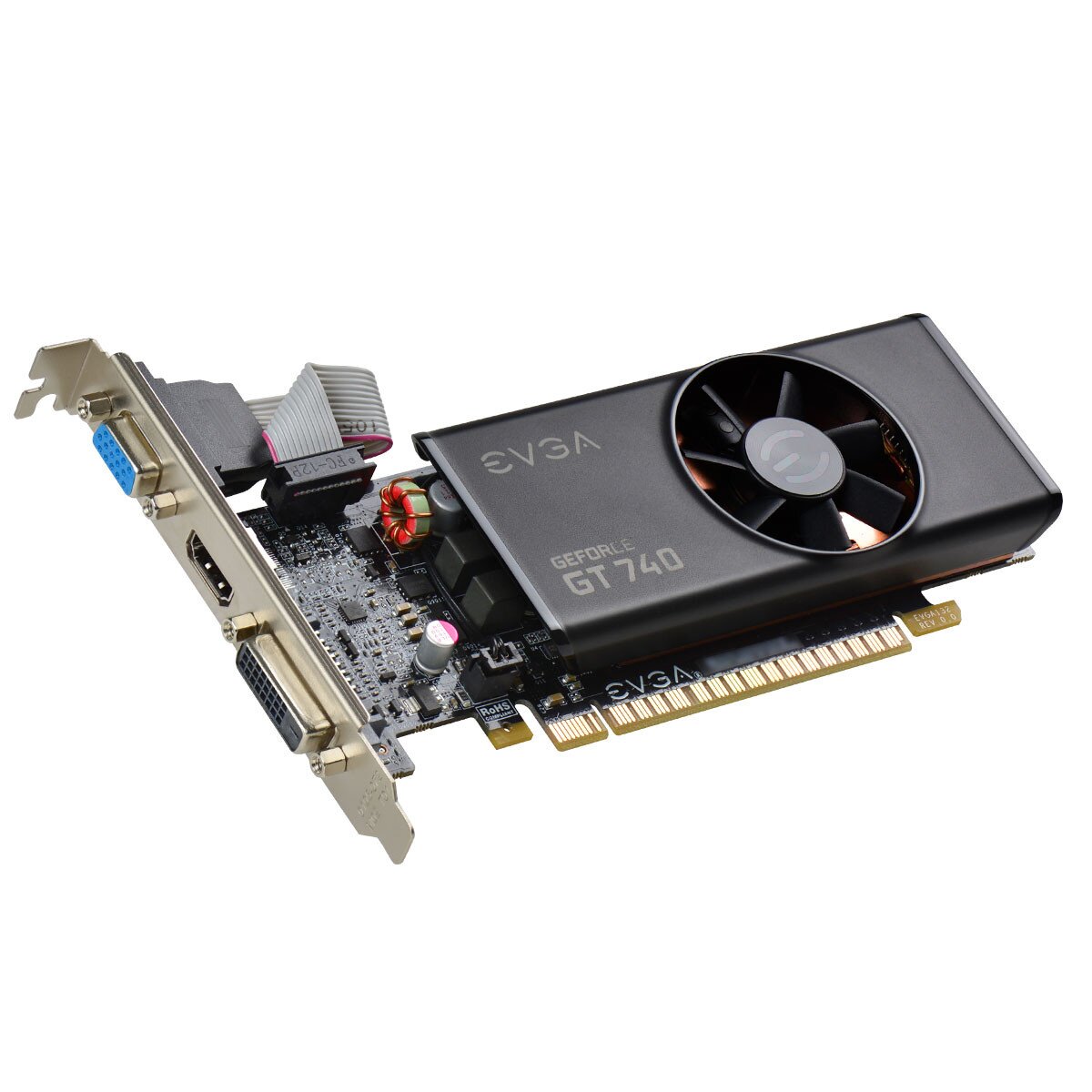 EVGA NVIDIA GeForce GT 740 Graphic Card, 4 GB DDR3 SDRAM 