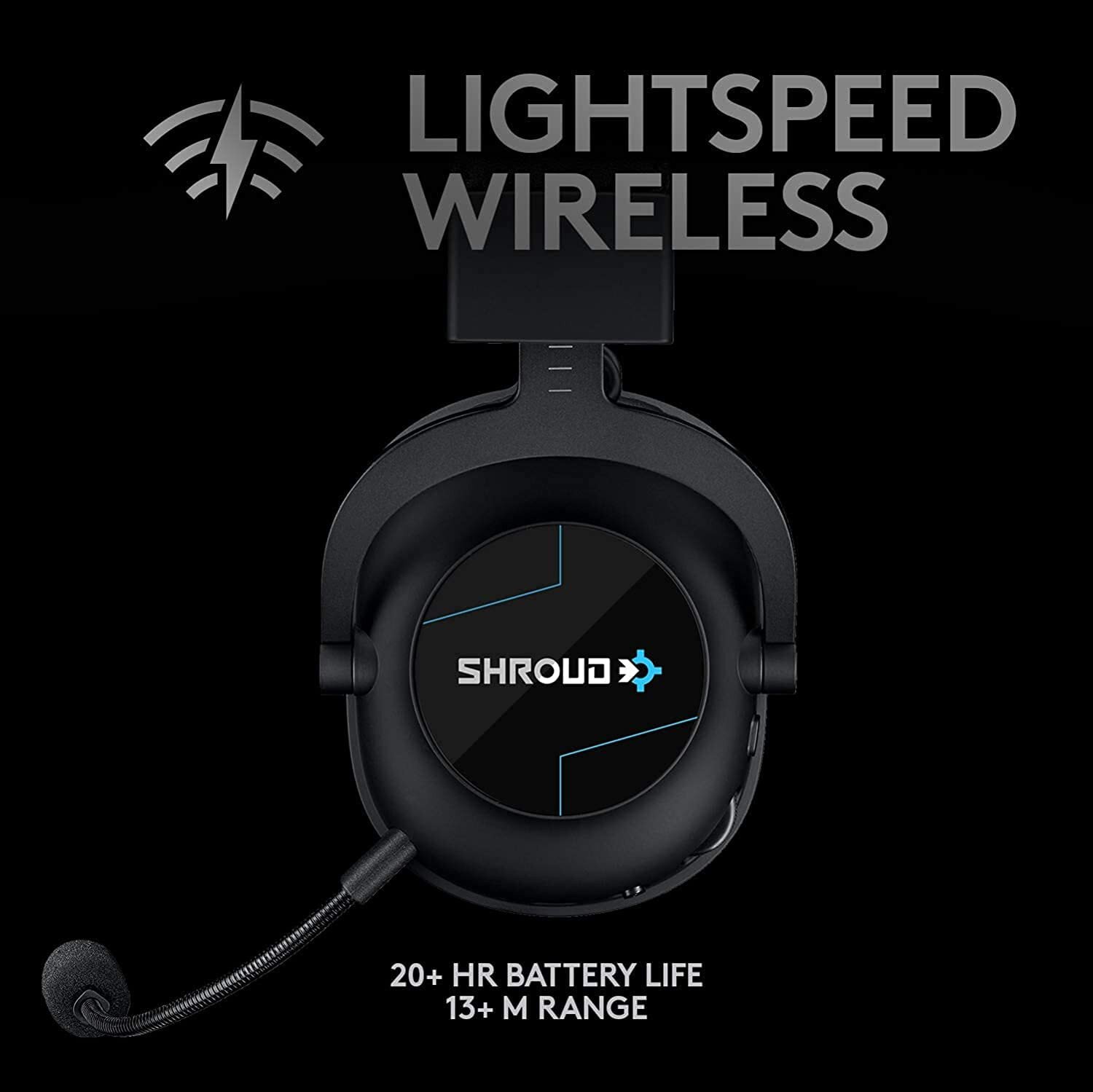 pro x wireless lightspeed gaming headset shroud edition