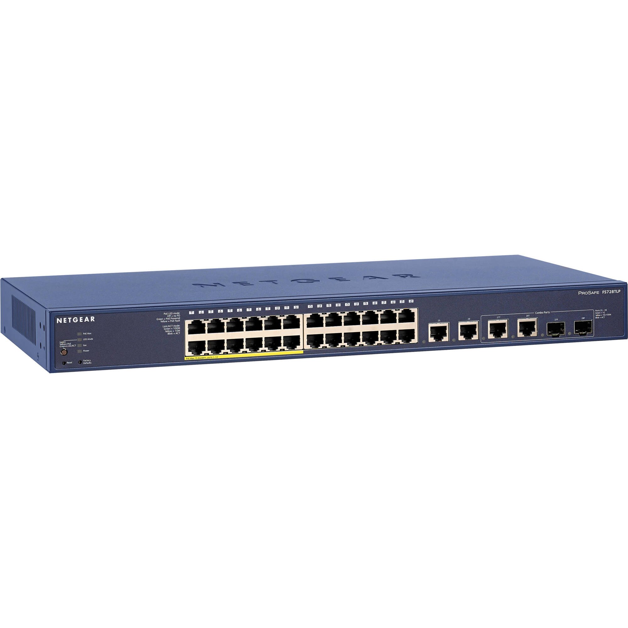 FS 24-Port Gigabit Ethernet L2+ Switch 