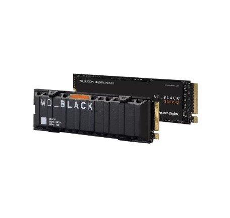 WD Black SN850 with Heatsink 2TB 1TB SSD for PS5 in Pakistan —